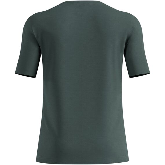 ODLO Bielizna termoaktywna BL TOP crew neck s/s MERINO 200 zielona, Kolor: zielony, Rozmiar: XL, 6 zdjęcie