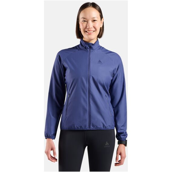ODLO Kurtka przeciwwiatrowa Odlo Jacket ESSENTIAL LIGHT niebieska, Kolor: niebieski, Rozmiar: M