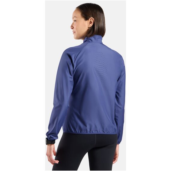 ODLO Kurtka przeciwwiatrowa Odlo Jacket ESSENTIAL LIGHT niebieska, Kolor: niebieski, Rozmiar: S, 4 zdjęcie