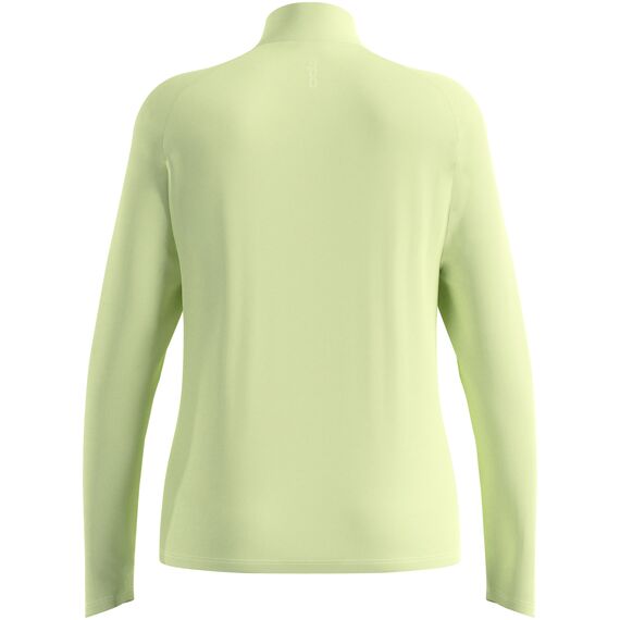 ODLO Bluza bez kaptura rozpinana Mid layer 1/2 zip ESSENTIAL CERAMIWARM zielona, Kolor: szary, Rozmiar: L, 6 zdjęcie