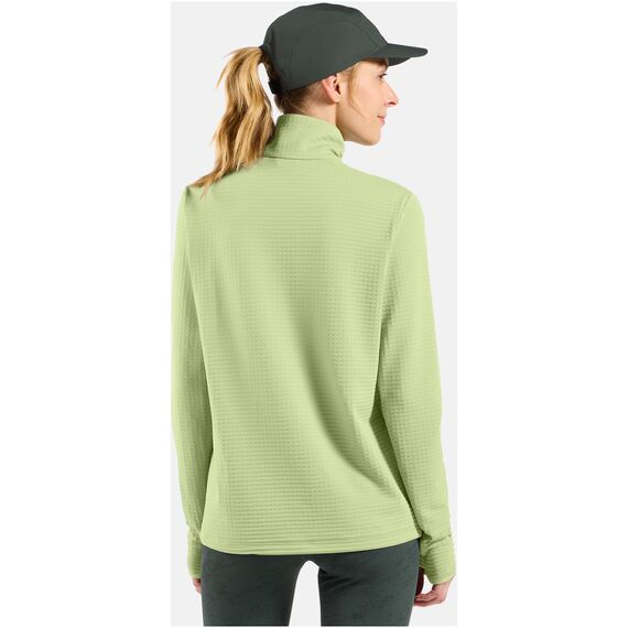 ODLO Bluza bez kaptura rozpinana Odlo Mid layer 1/2 zip ESSENTIAL THERMAL szara, Kolor: szary, Rozmiar: S, 2 zdjęcie