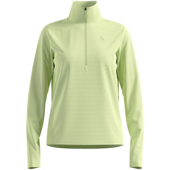 ODLO Bluza bez kaptura rozpinana Odlo Mid layer 1/2 zip ESSENTIAL THERMAL szara, Kolor: szary, Rozmiar: S, 6 zdjęcie