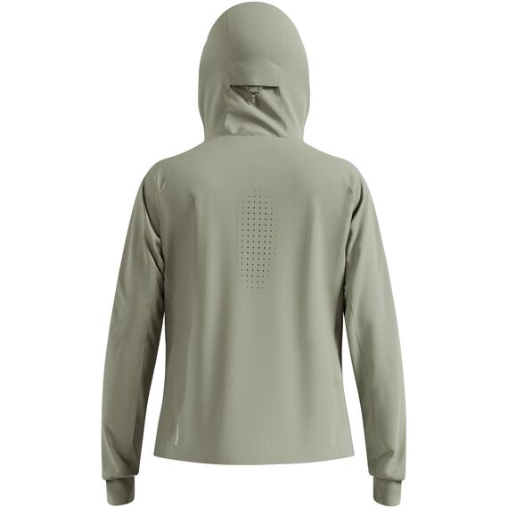 ODLO Kurtka przeciwwiatrowa Odlo Jacket ZEROWEIGHT WINDPROOF X WARM szara, Kolor: szary, Rozmiar: XS, 9 zdjęcie