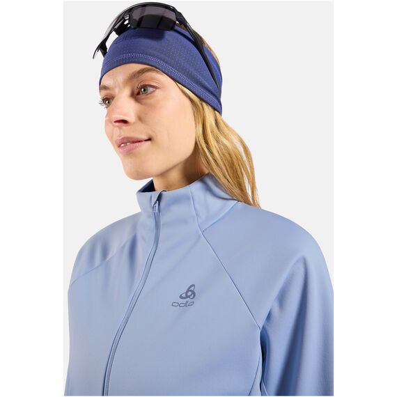 ODLO Kurtka przeciwwiatrowa Odlo Jacket ESSENTIAL WARM niebieska, Kolor: niebieski, Rozmiar: S, 3 zdjęcie