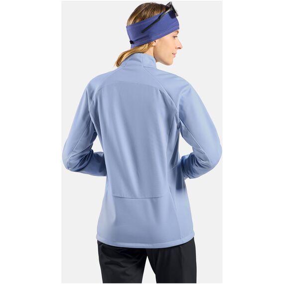 ODLO Kurtka przeciwwiatrowa Odlo Jacket ESSENTIAL WARM niebieska, Kolor: niebieski, Rozmiar: M, 4 zdjęcie