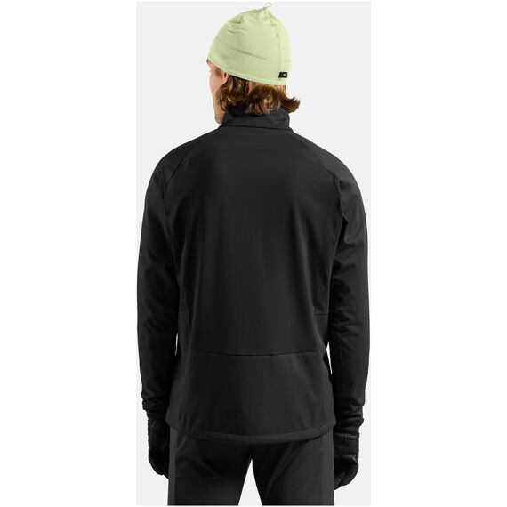 ODLO Kurtka przeciwwiatrowa Odlo Jacket ESSENTIAL WARM czarna, Kolor: czarny, Rozmiar: S, 2 zdjęcie