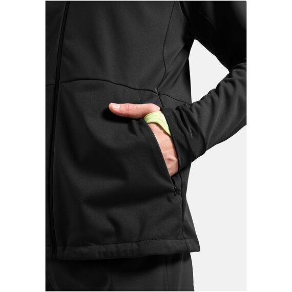 ODLO Kurtka przeciwwiatrowa Odlo Jacket ESSENTIAL WARM czarna, Kolor: czarny, Rozmiar: S, 6 zdjęcie