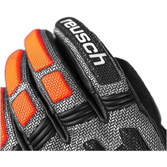 REUSCH Rękawice Worldcup Warrior DH, Kolor: czarny, Rozmiar: 9, 4 zdjęcie