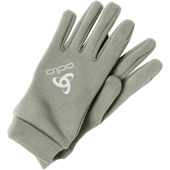 ODLO Rękawice Odlo Gloves full finger STRETCHFLEECE LINER szary, Kolor: szary, Rozmiar: XL