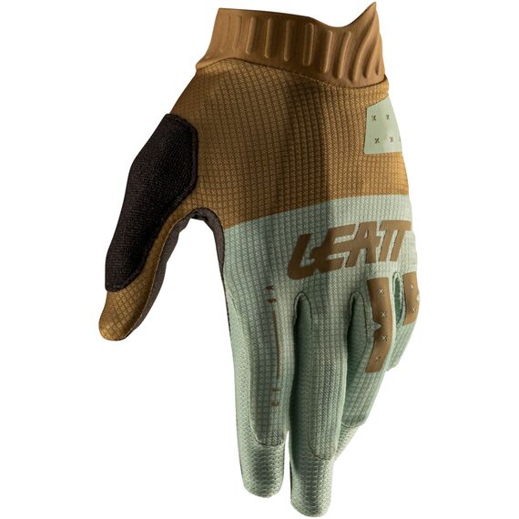LEATT Rękawice rowerowe damskie Glove MTB 1.0 GripR Women, Kolor: brązowy, Rozmiar: L, 2 zdjęcie