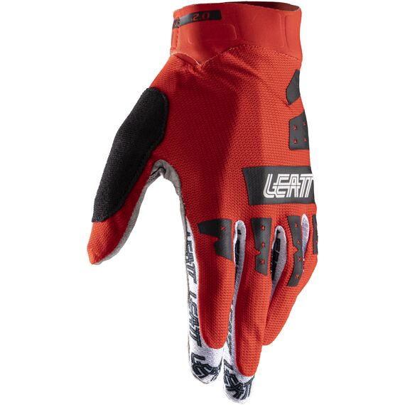 LEATT Rękawice rowerowe Glove MTB 2.0 X-Flow, Kolor: czerwony, Rozmiar: XL, 2 zdjęcie
