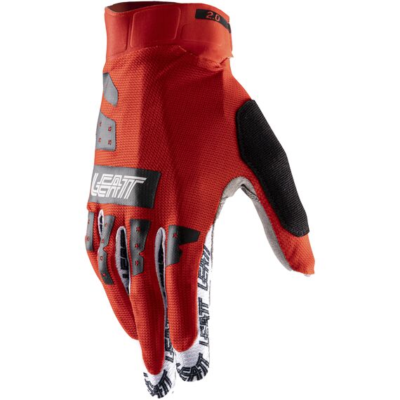 LEATT Rękawice rowerowe Glove MTB 2.0 X-Flow, Kolor: czerwony, Rozmiar: XL, 3 zdjęcie