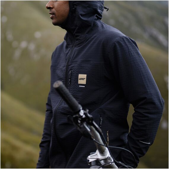 LEATT Kurtka rowerowa Jacket MTB MTB ThermaFlow 5.0, Kolor: czarny, Rozmiar: L, 6 zdjęcie