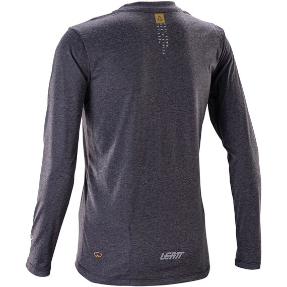 LEATT Koszulka rowerowa damska Jersey MTB Gravity 3.0 Long Sleeve Women, Kolor: czarny, Rozmiar: M, 2 zdjęcie