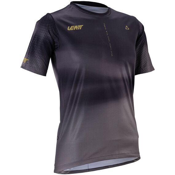 LEATT Koszulka rowerowa damska Jersey MTB Trail 3.0 Women, Kolor: czarny, Rozmiar: S, 2 zdjęcie