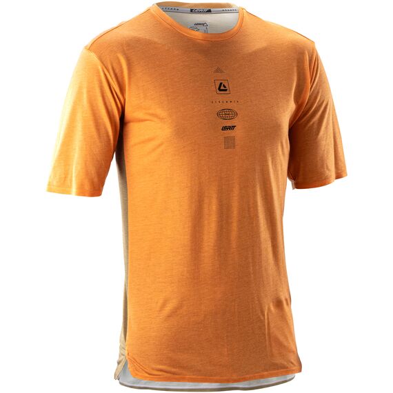 LEATT Koszulka rowerowa Jersey MTB Trail 4.0, Kolor: żółty, Rozmiar: M