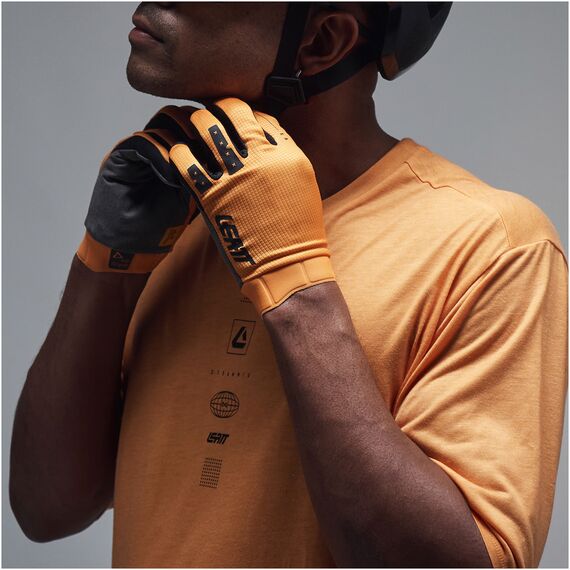 LEATT Koszulka rowerowa Jersey MTB Trail 4.0, Kolor: żółty, Rozmiar: M, 4 zdjęcie