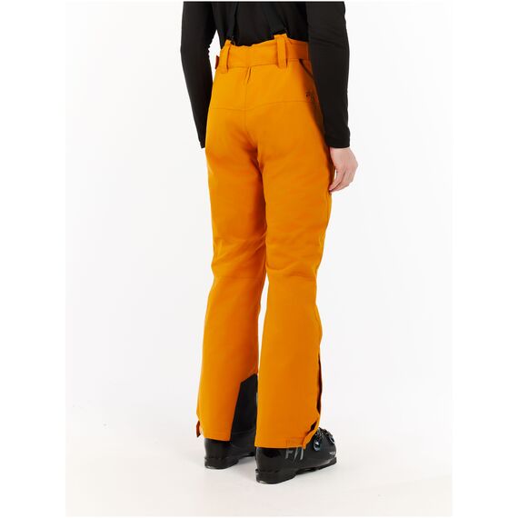 PROTEST Spodnie narciarskie/snowboardowe z szelkami męskie Prtrowens żółte, Kolor: żółty, Rozmiar: M, 2 zdjęcie