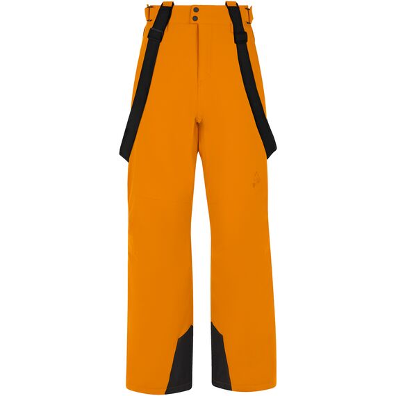 PROTEST Spodnie narciarskie/snowboardowe z szelkami męskie Prtrowens żółte, Kolor: żółty, Rozmiar: M, 6 zdjęcie