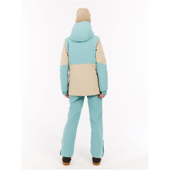PROTEST Kurtka narciarska/snowboardowa z kapturem zapinana na zamek damska PRTFall niebieska, Kolor: niebieski, Rozmiar: S, 4 zdjęcie