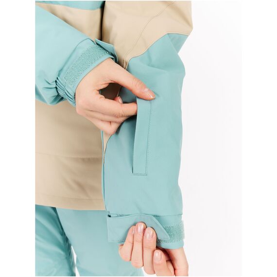 PROTEST Kurtka narciarska/snowboardowa z kapturem zapinana na zamek damska PRTFall niebieska, Kolor: niebieski, Rozmiar: S, 6 zdjęcie