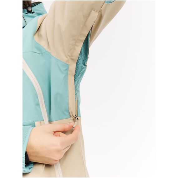 PROTEST Kurtka narciarska/snowboardowa z kapturem zapinana na zamek damska PRTFall niebieska, Kolor: niebieski, Rozmiar: S, 7 zdjęcie