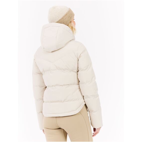 PROTEST Kurtka narciarska/snowboardowa z kapturem zapinana na zamek damska PRTLUCID biała, Kolor: biały, Rozmiar: L, 2 zdjęcie