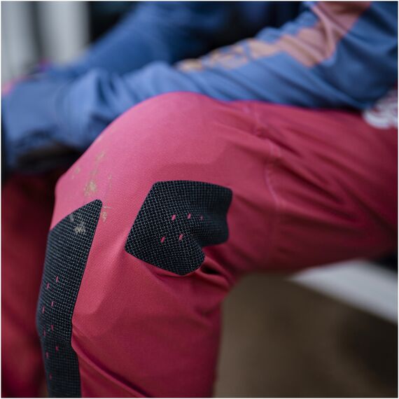 LEATT Spodnie rowerowe damskie Pant MTB Gravity 3.0 Women, Kolor: czerwony, Rozmiar: S, 5 zdjęcie