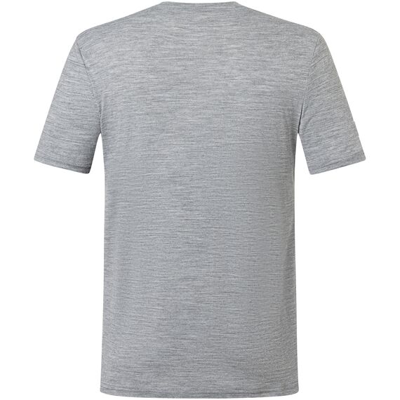 SUPER.NATURAL Koszulka M DOLOMITES CAMPSITES TEE szara, Kolor: szary, Rozmiar: XL, 5 zdjęcie