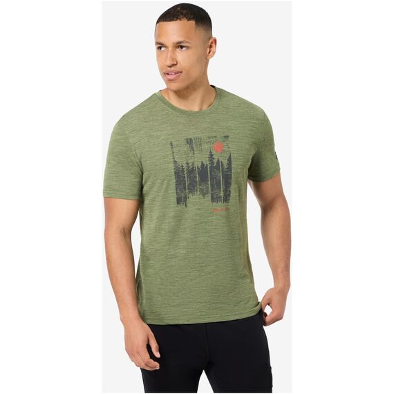 SUPER.NATURAL Koszulka M WONDER WALD TEE zielona, Kolor: zielony, Rozmiar: XL, 3 zdjęcie