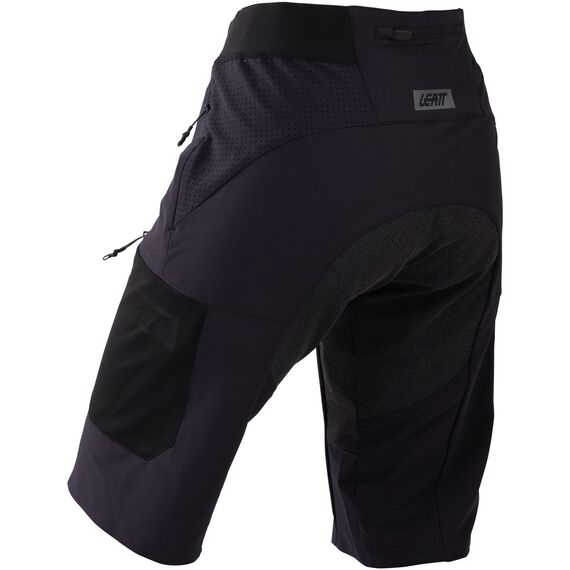 LEATT Spodenki rowerowe damskie Shorts MTB Gravity 4.0 Women, Kolor: czarny, Rozmiar: M, 2 zdjęcie