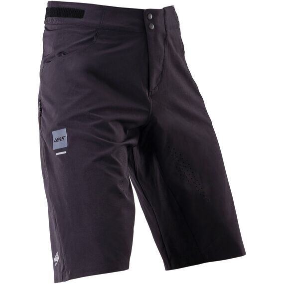 LEATT Spodenki rowerowe Shorts MTB Trail 2.0, Kolor: czarny, Rozmiar: XXL