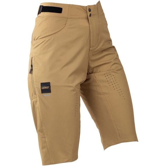 LEATT Spodenki rowerowe damskie Shorts MTB Trail 2.0 Women, Kolor: brązowy, Rozmiar: M