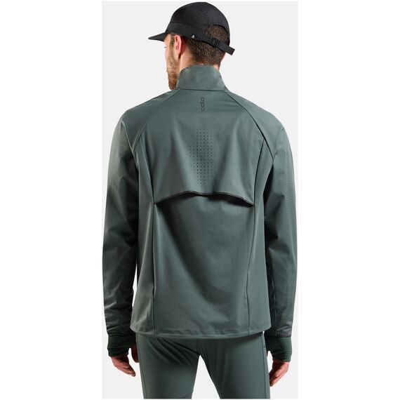 ODLO Kurtka ocieplana Jacket ZEROWEIGHT PRO WARM REFLECTIVE zielona, Kolor: zielony, Rozmiar: XL, 4 zdjęcie