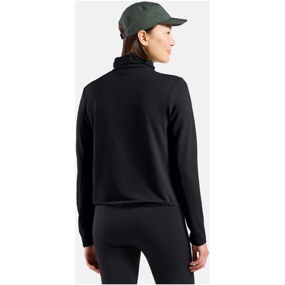 ODLO Bluza bez kaptura Odlo Mid Layer ESSENTIAL THERMAL czarna, Kolor: czarny, Rozmiar: M, 2 zdjęcie