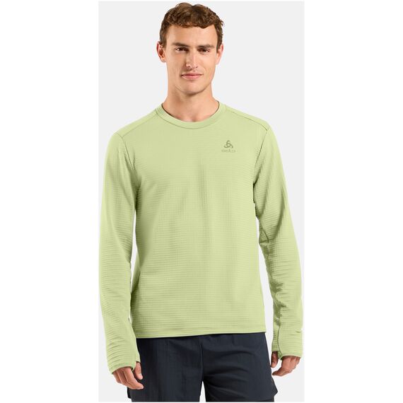 ODLO Bluza bez kaptura Odlo Mid Layer ESSENTIAL THERMAL szara, Kolor: szary, Rozmiar: L