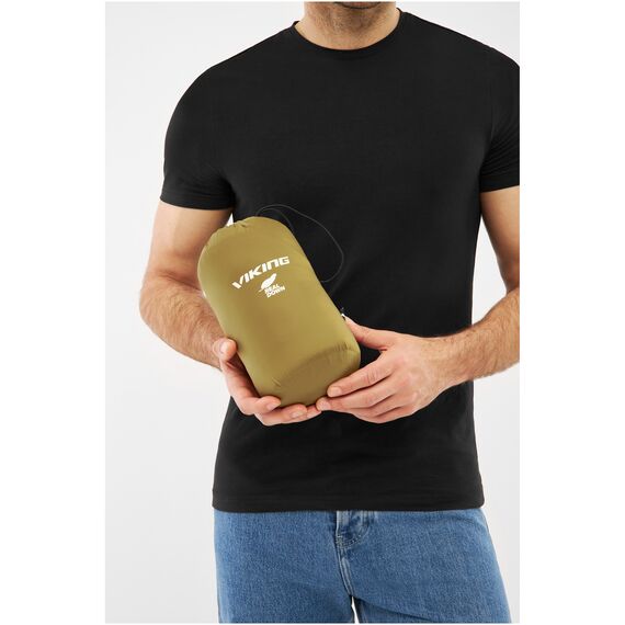 VIKING Kurtka puchowa męska Rovi jasno brązowa, Kolor: brązowy, Rozmiar: XXXL, 7 zdjęcie