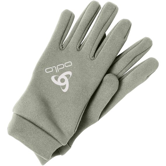 ODLO Rękawice Odlo Gloves full finger STRETCHFLEECE LINER szary, Kolor: szary, Rozmiar: L