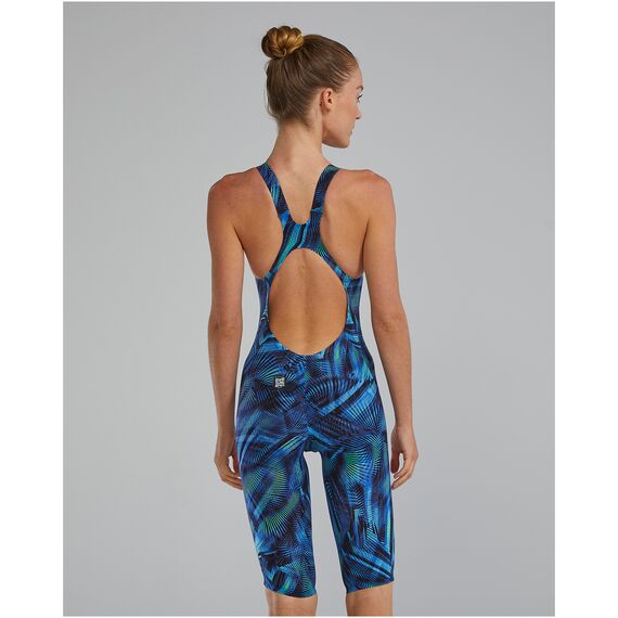 TYR Strój pływacki damski W AVICTOR OPBK HEL, Kolor: granatowy, Rozmiar: 30, 2 zdjęcie