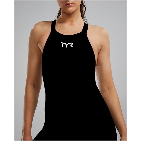 TYR Strój pływacki damski W AVICTOR OPBK SOL, Kolor: czarny, Rozmiar: 30, 4 zdjęcie