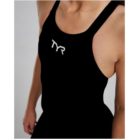 TYR Strój pływacki damski W AVICTOR OPBK SOL, Kolor: granatowy, Rozmiar: 28, 6 zdjęcie