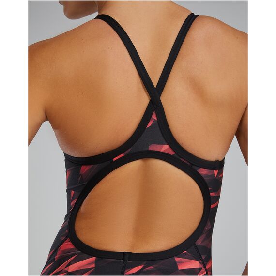 TYR Strój pływacki W DE DIAMONDFIT TR, Kolor: czarny, Rozmiar: 32, 7 zdjęcie