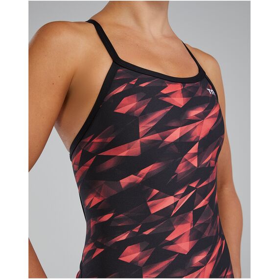 TYR Strój pływacki W DE DIAMONDFIT TR, Kolor: czarny, Rozmiar: 34, 8 zdjęcie