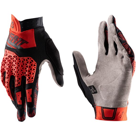 LEATT Rękawice rowerowe Glove MTB 4.0 Lite, Kolor: czerwony, Rozmiar: S