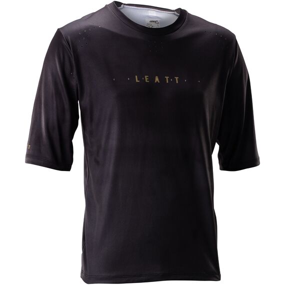 LEATT Koszulka rowerowa Jersey MTB Gravity 4.0, Kolor: czarny, Rozmiar: M