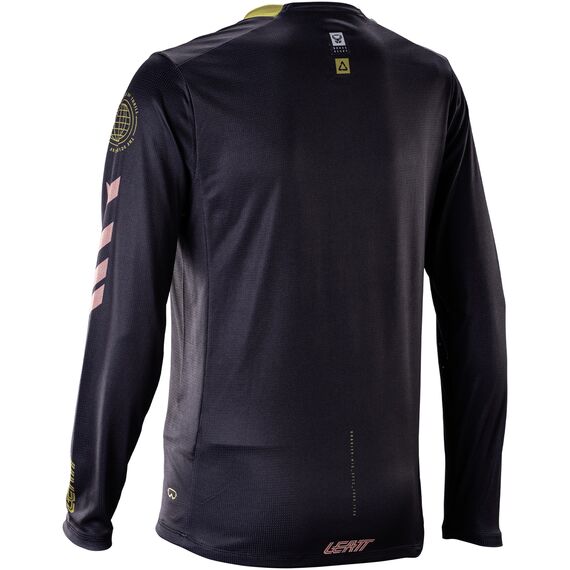 LEATT Koszulka rowerowa damska Jersey MTB Gravity 4.0 Long Sleeve Women, Kolor: czarny, Rozmiar: M, 2 zdjęcie
