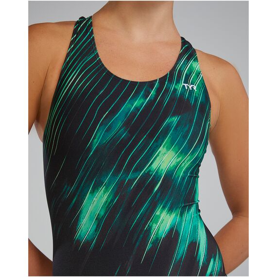 TYR Strój pływacki W DE MAXFIT CYC, Kolor: czarny, Rozmiar: 30, 5 zdjęcie