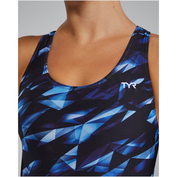 TYR Strój pływacki W DE MAXFIT TRI, Kolor: czarny, Rozmiar: 30, 6 zdjęcie