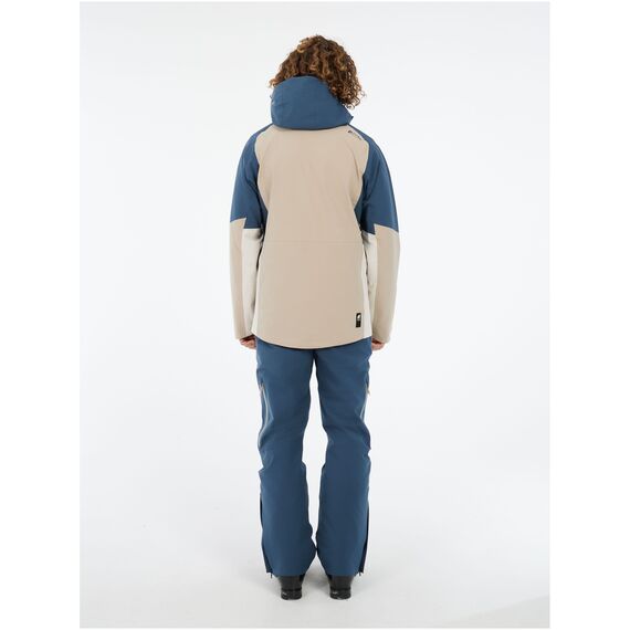 PROTEST Kurtka narciarska/snowboardowa z kapturem zapinana na zamek męska PrtThrow granatowa, Kolor: granatowy, Rozmiar: L, 5 zdjęcie