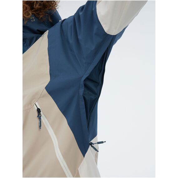 PROTEST Kurtka narciarska/snowboardowa z kapturem zapinana na zamek męska PrtThrow granatowa, Kolor: granatowy, Rozmiar: L, 8 zdjęcie